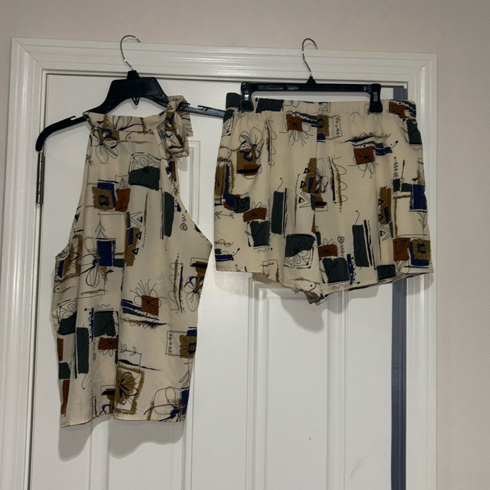 XL Shien, short and shirt set